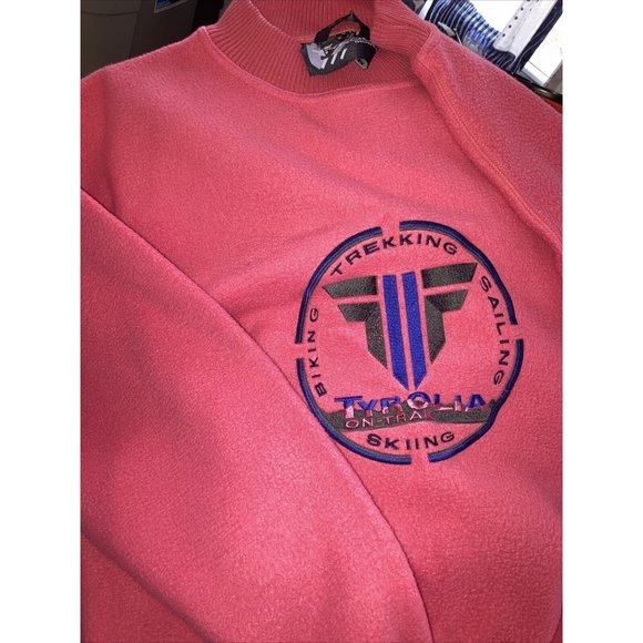 Vintage TYROLIA HEAD Unisex Ski Fleece Knit Snowboard SOFT Sweatshi… - Picture 2 of 10